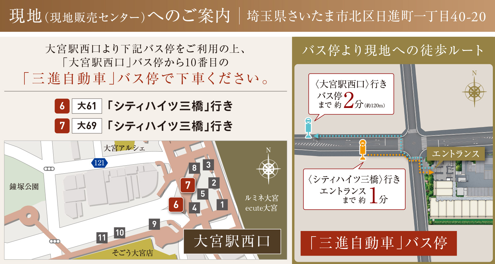 現地へのご案内