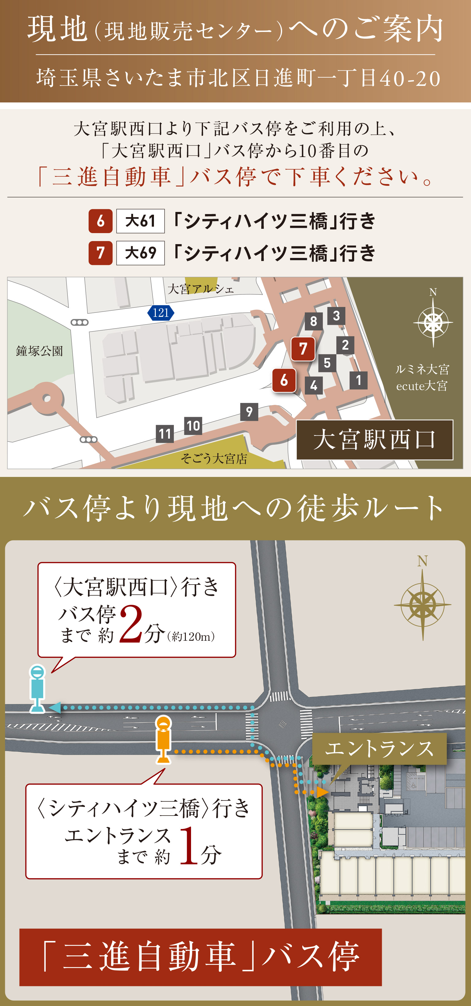 現地へのご案内